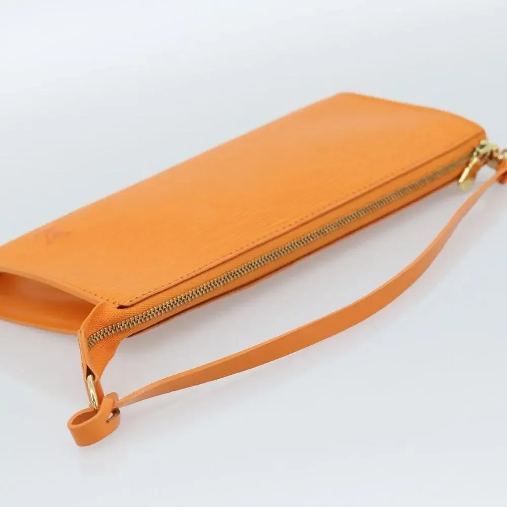 Louis Vuitton Epi Pochette Accessoires Pouch Orange